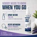 Discrete Toilet Spray