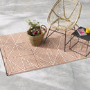 Tokyo - Burnt Orange Outdoor Rug for Patio
