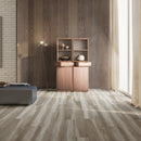 SPC Vinyl Rigid Core 7" Width 60" RL, 6mm Thick, 1.5mm IXPE Toned Ash Fidelis Floors - Mazzia Collection Product shoot tile view 2