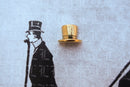 Top Hat Gold Lapel Pin