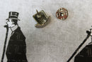 Top Hat Lapel Pin