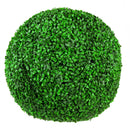 Boxwood Artificial Topiary Ball Set of 2 15in – UV Resistant