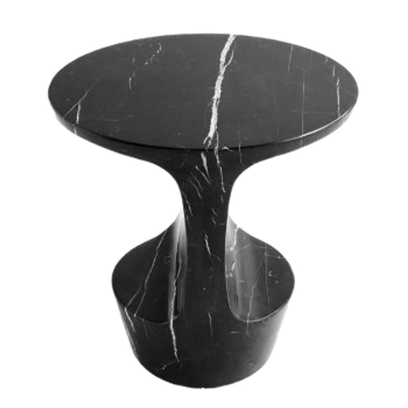 Toros Black side table coffee table 99920001 polished W13 L17 H17 angle view