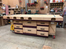 Extreme Torsion Box Assembly Table and Outfeed/Workbench