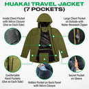 The Huakai Travel Rain Jacket - Unisex