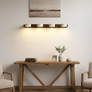 Travertine Duo Wood Wall Light