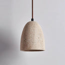 Travertine Grace Bell Pendant Lamp