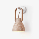 Travertine Lanta Arc Stone Wall Sconce
