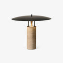Travertine Luna Table Lamp