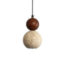 Travertine Round Single Head Pendant Lamp