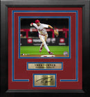 Trea Turner in Action Philadelphia Phillies 16" x 20" Framed Baseball Photo with Engraved Autograph
