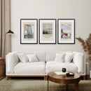 Claude Monet 3 Piece Wall Art Set | Coastal Landscape Prints