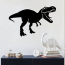 T Rex Dinosaur Metal Wall Art – Prehistoric Dino Kids Room & Game Room Decor