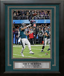 Trey Burton Philadelphia Eagles Super Bowl LII Philly Special TD Throw 8x10 Framed Football Photo