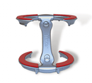 Lid Holder & Modular Trivet | Flame Red