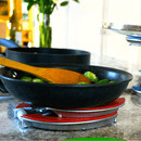 Lid Holder & Modular Trivet | Flame Red