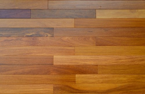 Solid Hardwood 3.25" Wide, 36" RL, 21/32" Thick Smooth Brazilian Teak / Cumaru Floors - Mazzia Collection Product shot tile view 2