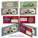 Trump 2 Bill SET - 1st & 2nd Term - Genuine Legal Tender