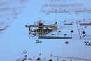 Trumpet Lapel Pin
