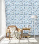 Blue Ornament Wallpaper