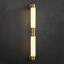 Tube Alabaster Wall Sconce