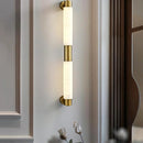Tube Alabaster Wall Sconce