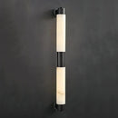 Tube Alabaster Wall Sconce