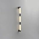 Tube Alabaster Wall Sconce