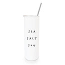 Sea Salt Sun Stainless Steel Summer Tumbler