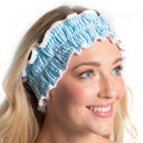 Pretty Seersucker Spa Headbands | Cozy Hair Bands For Makeup and Skincare