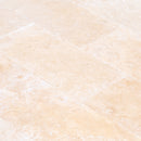 Tuscany beige travertine floor wall tile 12x24 multiple angle close-up view