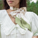 Cottage Vines Silk Twilly Scarf
