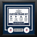 Minnesota Twins Custom MLB Baseball 11x14 Picture Frame Kit (Multiple Colors)