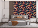 Irises on Dark Wallpaper