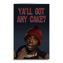 Tyrone Biggums Birthday Greeting Card
