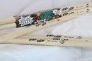 GRIFFIN Attack Zzzap Drum Sticks - 4 Pairs of Select Elite Maple Wood Size 5A - Premium Balanced, Level and Straight - Drummers Percussion Classic Pure Grit