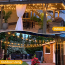 DecorBites™ G40 LED String Lights for Outdoor Festive Decor and Garden Lighting