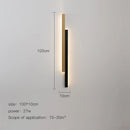 DecorBites™ LED Black Wall Lamp for Modern Living Room, Bedroom, Bar & Corridor