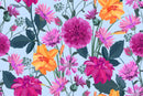 Dark Pink Flowers Wallpaper