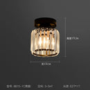 DecorBites™ Crystal LED Ceiling Light Chandelier for Bedroom Living Room Dining Room