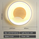 DecorBites™ LED Wall Light for Modern Home Decor—a Nordic Bedroom Essential.
