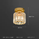 DecorBites™ Crystal LED Ceiling Light Chandelier for Bedroom Living Room Dining Room