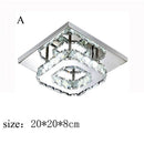 DecorBites™ Crystal LED Ceiling Lights: Modern Luxury Indoor Lighting for Living Room & Aisles