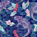 Reptile Blue Wallpaper