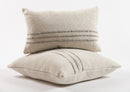 Grey Multi Striped Throw Blanket