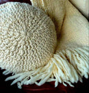 Full Moon Round Throw Pillow