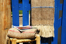 Striped Melange Throw