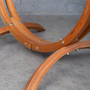 Udine Outdoor Lime - Weather-Resistant Hammock Chair with FSC® certified Eucalyptus Stand