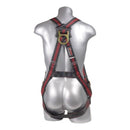 Kapture Elite Full Body Harness - 5 Pt Adj with MB Legs & 6ft SAL Internal Design with 2 Snap Hooks & Storage Bag - Combo Kit - All Sizes