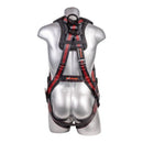 Kapture 5 Point Elite+ Full Body Harness - 2 D-Rings - QC Chest - Tongue Buckle Legs & Shoulder Pads - All Sizes